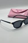 Miu Miu Glimpse MU 01YS Siyah Kadın Güneş Gözlüğü  G4776-CN Siyah