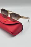 Cartier Panthère Nude Cat Kadın Gözlük G4785-CN Kahverengi