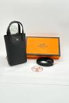 Hermes Crossbody Bag Siyah Telefon çantası VLT-520 Siyah
