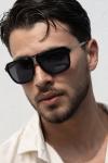 Porsche Design Pilot Model Siyah Kemik Erkek Güneş Gözlüğü G4798-DB
