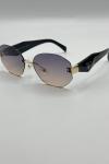 Prada Çerçevesiz Geometrik Unisex Güneş Gözlüğü Degrage G4806-DB