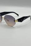 Prada Çerçevesiz Geometrik Unisex Güneş Gözlüğü Degrage G4806-DB