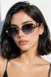 Miu Miu MU Metal Leopar İthal Kadın Güneş Gözlüğü G4832-DB