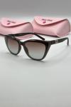 Miu Miu Cat Eye Kahverengi İthal Kadın Gözlük G4837-DB