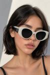 Miu Miu MU 03WS 1AB5S0 53 Beyaz Kadın Güneş Gözlüğü G4854-DB Beyaz