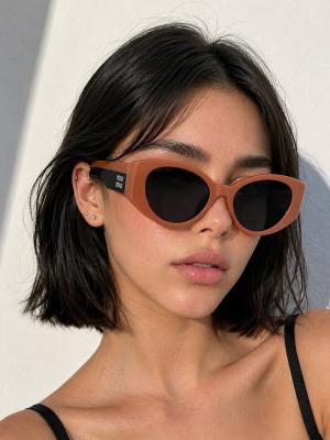 Miu Miu MU 03WS 1AB5S0 53 Pembe Kadın Güneş Gözlüğü G4856-DB Pembe