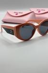 Miu Miu MU 03WS 1AB5S0 53 Pembe Kadın Güneş Gözlüğü G4856-DB Pembe