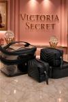 Victoria s Secret Siyah 4 lü Makyaj ve Seyahat Çantası Seti VLT-542 Siyah