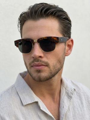 Ray-Ban Mega Clubmaster Leopar İthal Unisex Gözlük G4865-CN Leopar