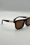 Lacoste L860SP Matte Kahverengi Erkek Güneş Gözlüğü UV400 G4867-DB Kahverengi
