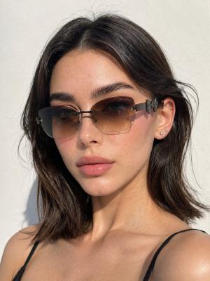 Miu Miu Coquette Aura Kahverengi Kadın Gözlük G4875-CN Kahverengi