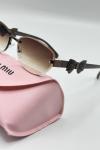Miu Miu Coquette Aura Kahverengi Kadın Gözlük G4875-CN Kahverengi