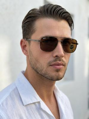 Ray-Ban Urban Aviator Brown Erkek Gözlük G4881-DB
