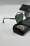 Ray-Ban Urban Aviator Black-Green Erkek Gözlük G4883-DB Siyah