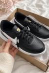 Nike Court Borough Low Recraft Siyah Sneakers  A-006