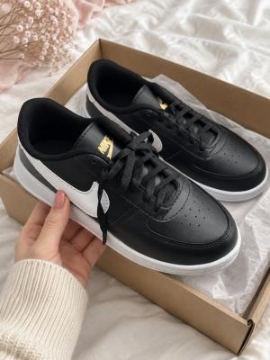Nike Court Borough Low Recraft Siyah Sneakers  A-006