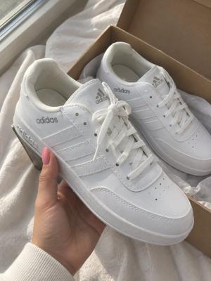 Adidas Breaknet 2.0 Bembeyaz Sneaker A-016 Beyaz