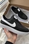 Nike Air Force 1 Low Black White Sneakers A-020