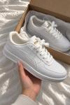 Puma Court Shatter White/Gold Sneakers A-031