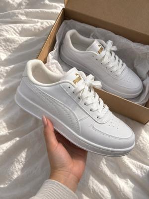 Puma Court Shatter White/Gold Sneakers A-031