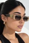 Chanel Model Şeffaf Bal Rengi Kemik Güneş Gözlüğü G4909-CN Bal