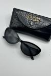 Bvlgari Serpenti Forever 01A Siyah Cat Eye Kadın Güneş Gözlüğü G4914-CN Siyah