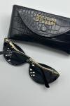 Bvlgari Serpenti Forever 01A Siyah Cat Eye Kadın Güneş Gözlüğü G4914-CN Siyah