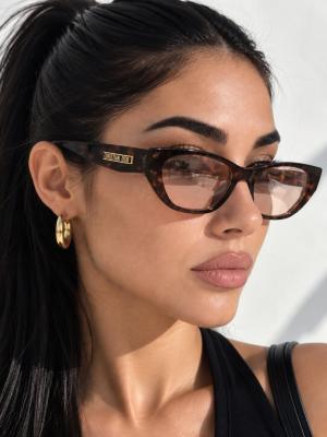 Dior CDior B6I Pembe Cam Kadın Güneş Gözlüğü G4918-CN Siyah