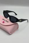 Miu Miu Glimpse MU 11WS Siyah Kadın Güneş Gözlüğü G4921-CN Siyah