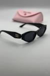 Miu Miu Glimpse MU 11WS Siyah Kadın Güneş Gözlüğü G4921-CN Siyah