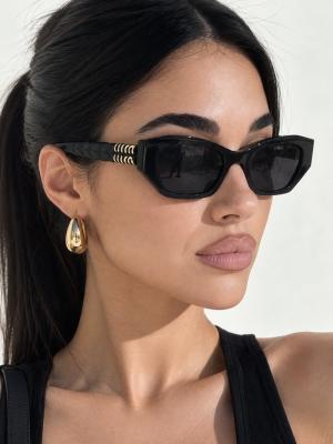 Miu Miu Glimpse MU 11WS Mat Siyah Kadın Güneş Gözlüğü G4924-CN Siyah