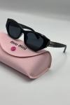 Miu Miu Glimpse MU 11WS Mat Siyah Kadın Güneş Gözlüğü G4924-CN Siyah
