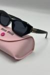 Miu Miu Glimpse MU 11WS Mat Siyah Kadın Güneş Gözlüğü G4924-CN Siyah