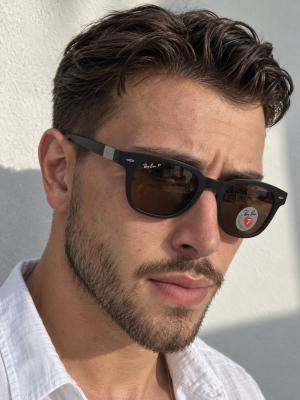 Rayban RB4322M Ferrari Siyah/Kırmızı Polarize Güneş Gözlüğü G4729-CN