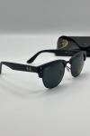 Rayban Clubmaster Siyah Mat İthal Unisex Gözlük G4931-CN Siyah