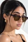 Rayban Clubmaster Siyah Mat İthal Unisex Gözlük G4932-CN Kahverengi