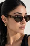 Miu Miu A03S Havana Leopar Kadın Güneş Gözlüğü G4937-CN Leopar