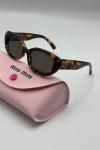 Miu Miu A03S Havana Leopar Kadın Güneş Gözlüğü G4937-CN Leopar