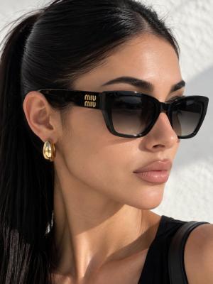 Miu Miu Siyah Havana Kalın Çerçeve Kadın Gözlüğü G4938-CN
