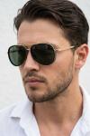 Ray-Ban RB3422Q Pilot Güneş Gözlüğü G4939-CN Yeşil