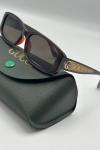 Gucci Monogram Desenli Kahverengi Kadın Gözlüğü G4943-CN Kahverengi