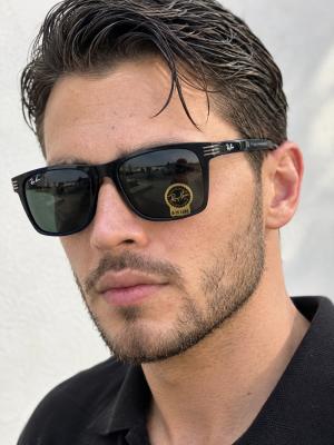 RayBan RB4433M F602/87 Siyah Erkek Güneş Gözlüğü G4946-CN Siyah