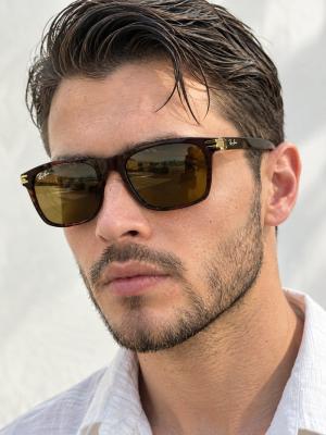 RayBan RB4433M F602/87 Kahverengi Erkek Güneş Gözlüğü G4947-CN Kahverengi