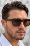 Ray-Ban Polarize Kahverengi Erkek Güneş Gözlüğü G4952-CN