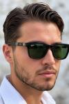 RayBan RB4433M F602/87 Yeşil Erkek Güneş Gözlüğü G4956-CN Siyah