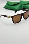 Lacoste Polarize Kahverengi  Erkek Güneş Gözlüğü G4962-DB