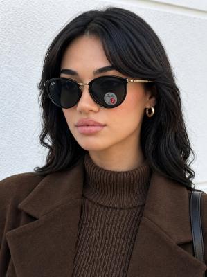 Rayban Erika Siyah Gold İthal Unisex Gözlük G4672-CN Siyah