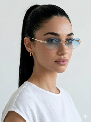 Miu Miu Mavi İthal Kadın Gözlük G3942-ILY